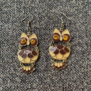 Owl earrings